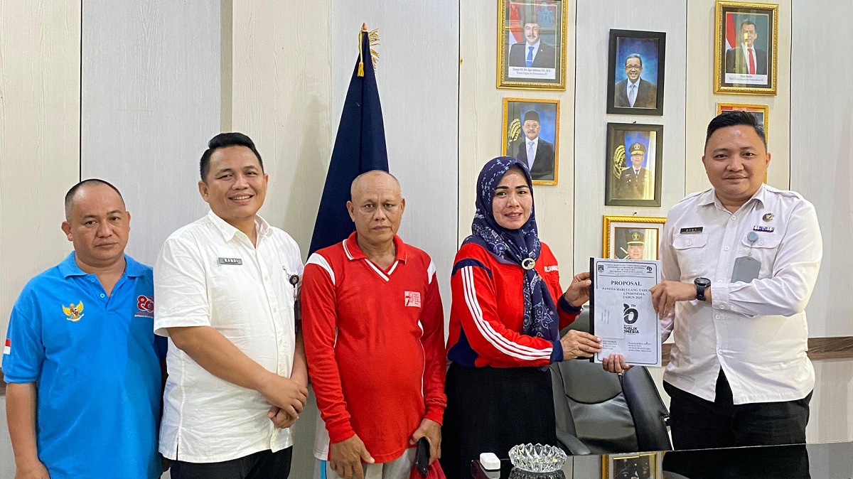 Sambut HUT RI ke-80, Bapas Muratara Terima Kunjungan Lurah Pasar Surulangun