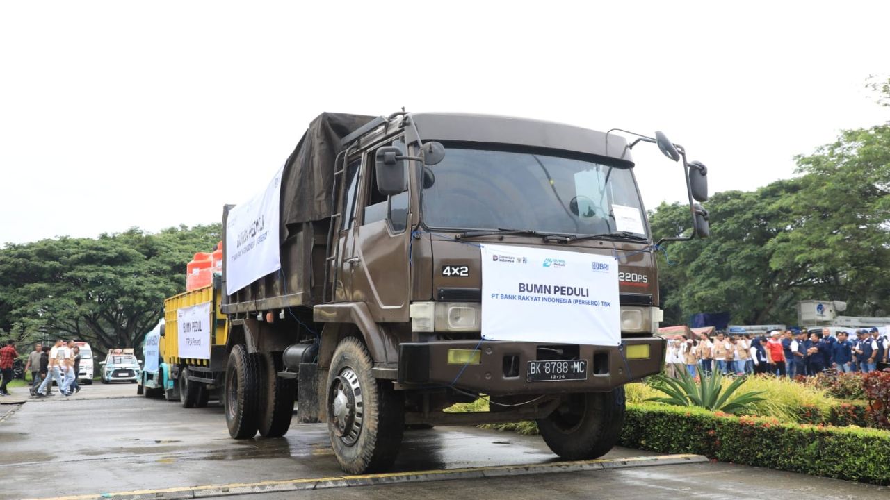 Danantara Indonesia dan BUMN Kerahkan 1.000 Relawan dan 100 Truk Bantuan Kemanusiaan untuk Bencana Sumatera