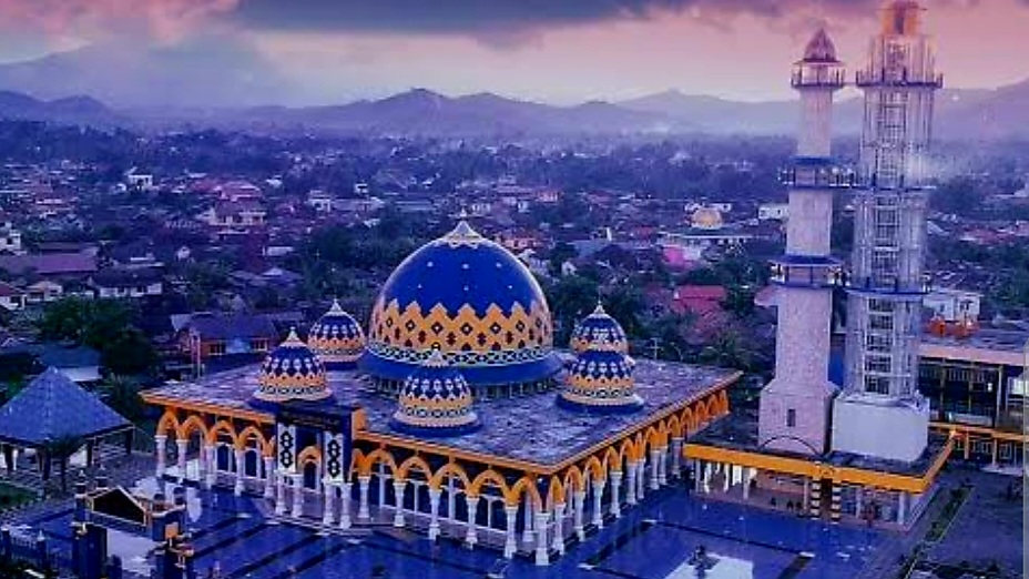 Wisata Religi Masjid Agung As-Salam Lubuklinggau, Banyak yang Unik, Berikut Ulasannya 