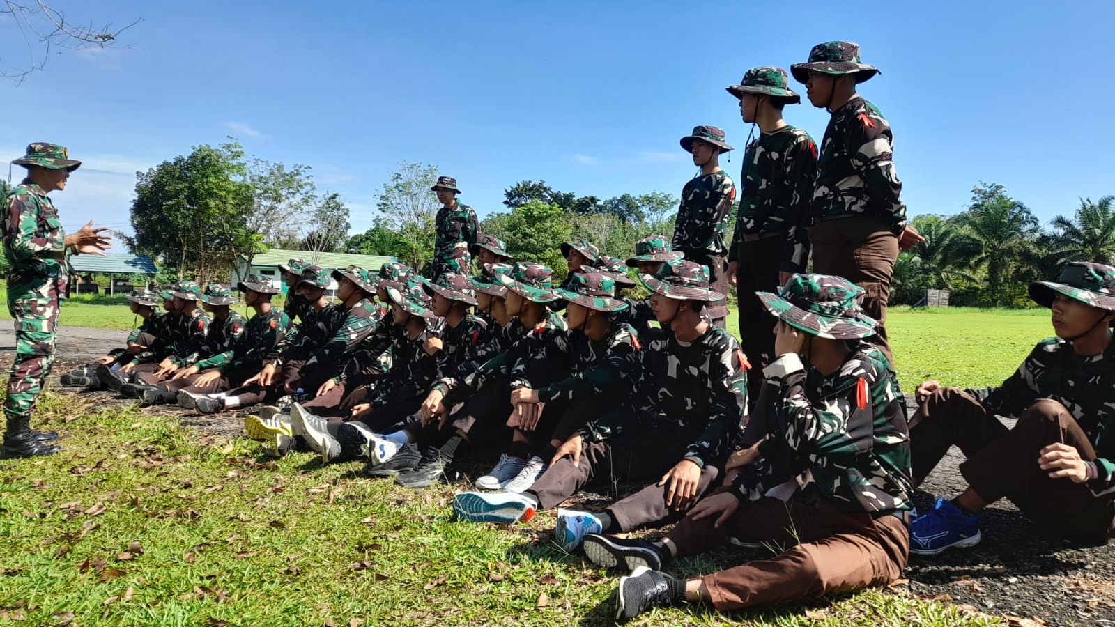 30 Pelajar SMA dari 5 Kabupaten, Ikuti Pendidikan Bela Negara SKK Migas - Medco E&P Bersama TNI