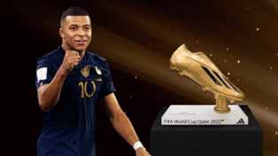Top Skor Piala Dunia 2022: Sepatu Emas Milik Kylian Mbappe