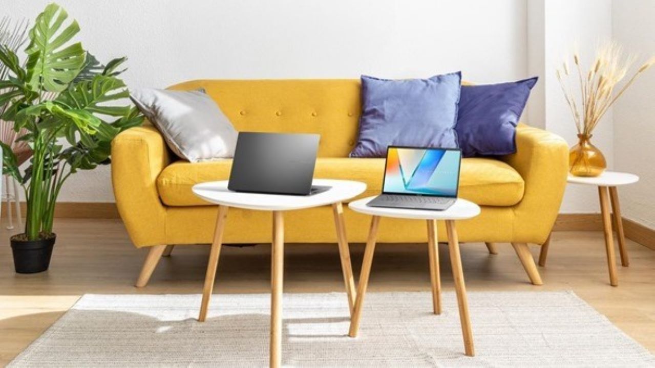 ASUS Vivobook S14, Laptop AI 45+ TOPS Ringan, Tangguh dan Tahan Seharian