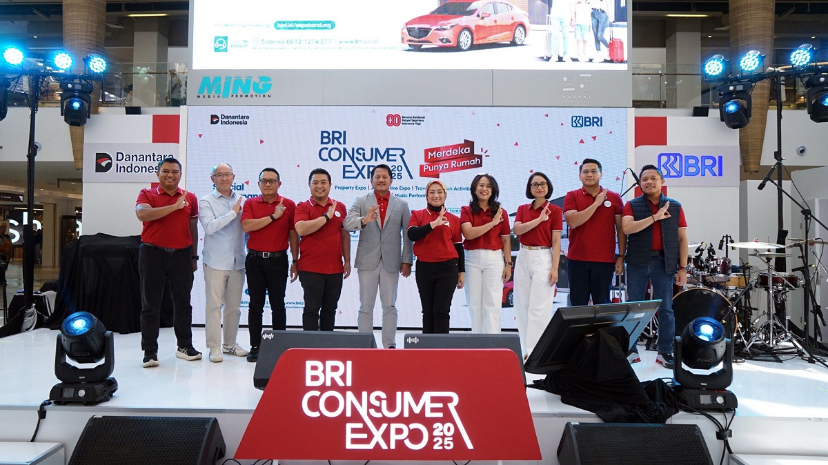BRI Gelar Consumer Expo 2025 di Bandung, Hadirkan Suku Bunga KPR Ringan Mulai 2,40 Persen