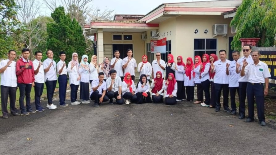 Sambut HUT ke-80 Kemerdekaan RI,ASN Dinas PMD Musi Rawas Gelar Lomba