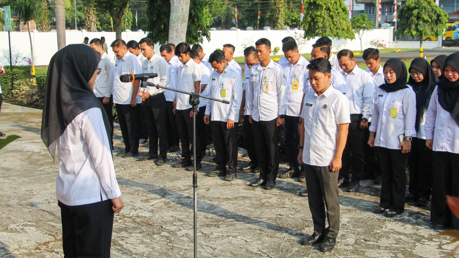 Kantor Pertanahan Musi Rawas Gelar Apel Pagi, Tekankan Disiplin dan Profesionalisme ASN