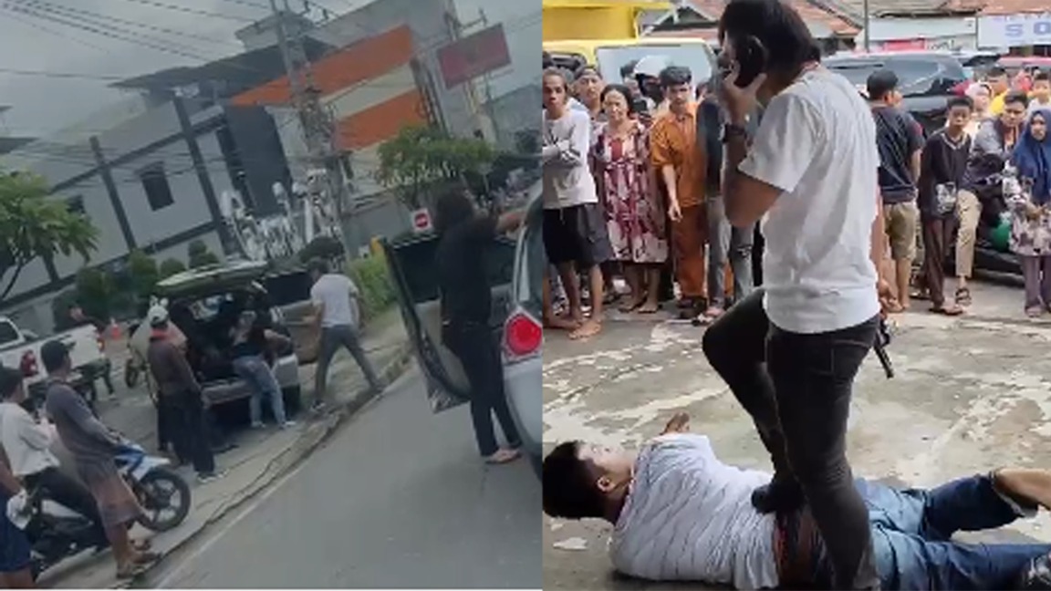 Videonya Viral, Ternyata Incar Nasabah Bank di Lubuk Linggau, 4 Orang Ditangkap Tim Macan Linggau