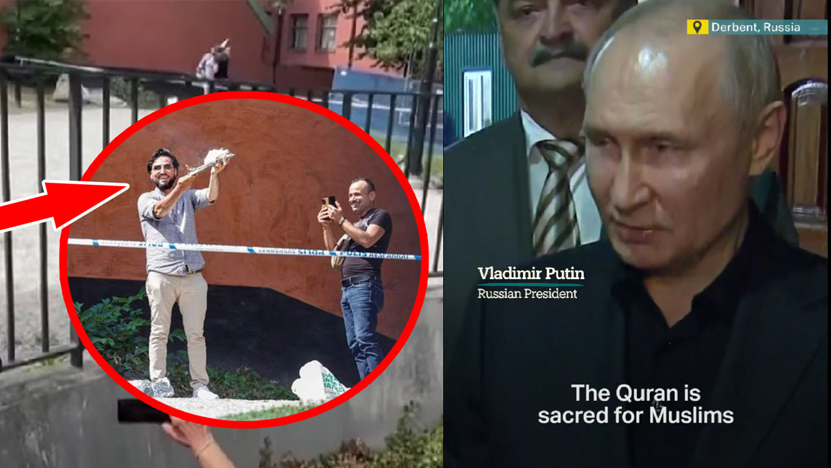 Vladimir Putin: Suci Bagi Umat Islam dan Harus Suci Bagi Orang Lain, Putin Serahkan Al Quran ke Masjid Tertua 