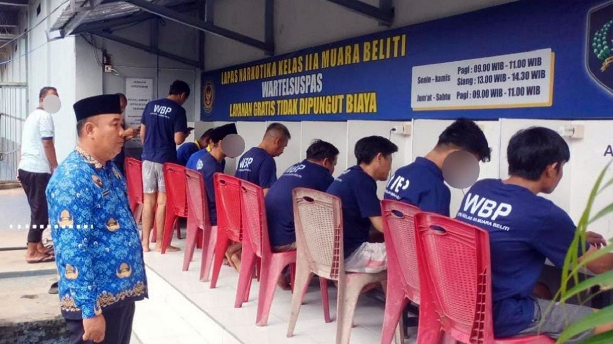 Lapas Narkotika Muara Beliti Permudah Akses Komunikasi Warga Binaan Lewat Wartelsuspas Gratis