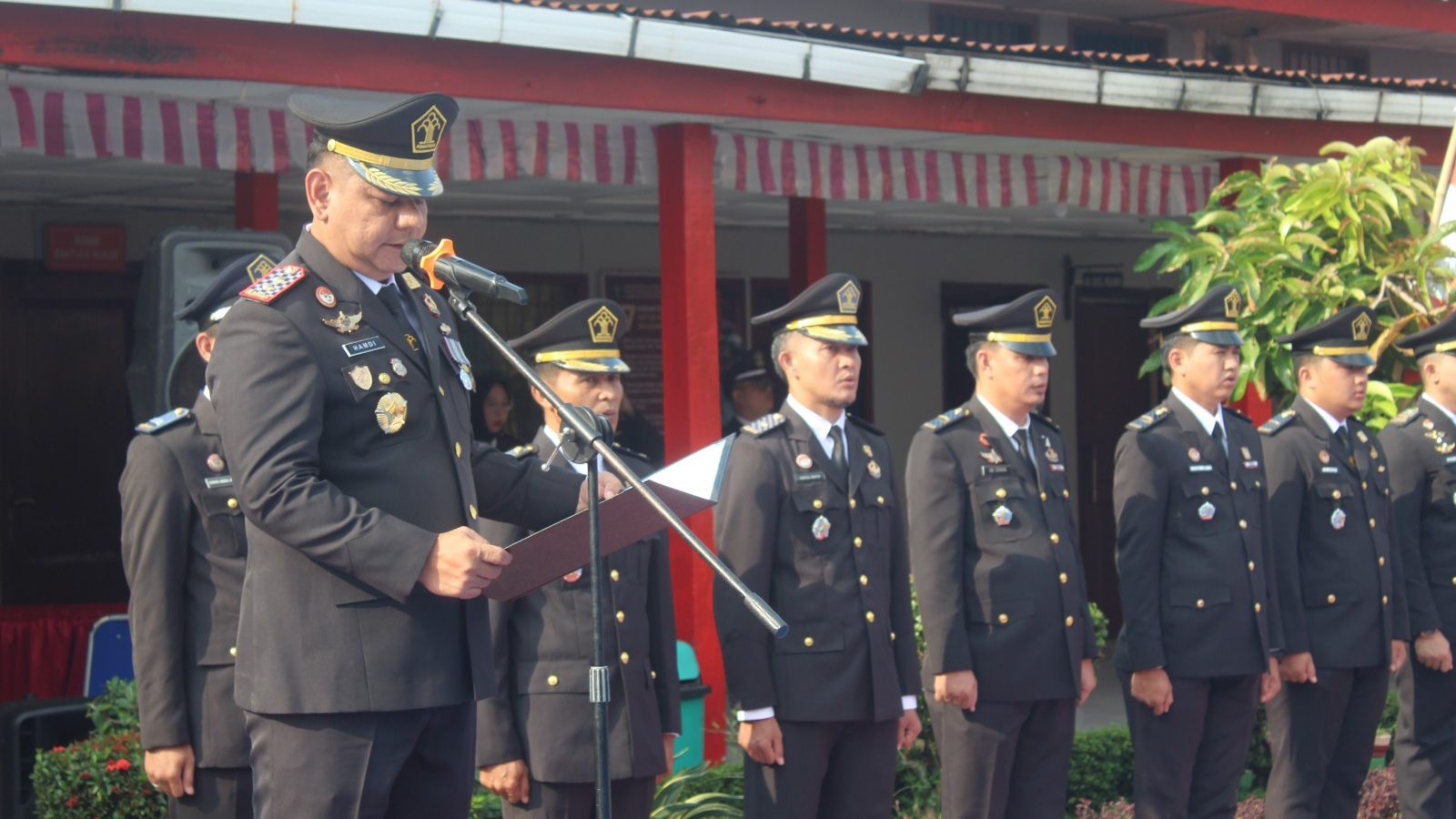 Lapas Kelas IIA Lubuk Linggau Gelar Upacara Peringatan Hari Pengayoman ke-79