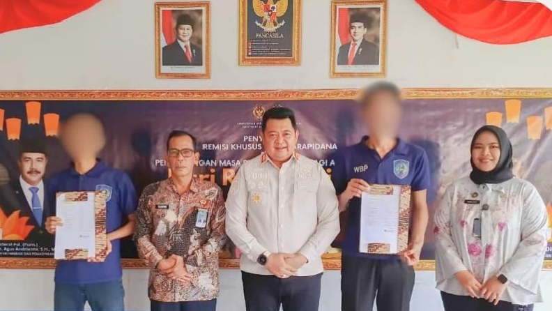 Wujud Pemenuhan Hak Warga Binaan, Lapas Narkotika Muara Beliti Serahkan Remisi Khusus Hari Raya Waisak 2026