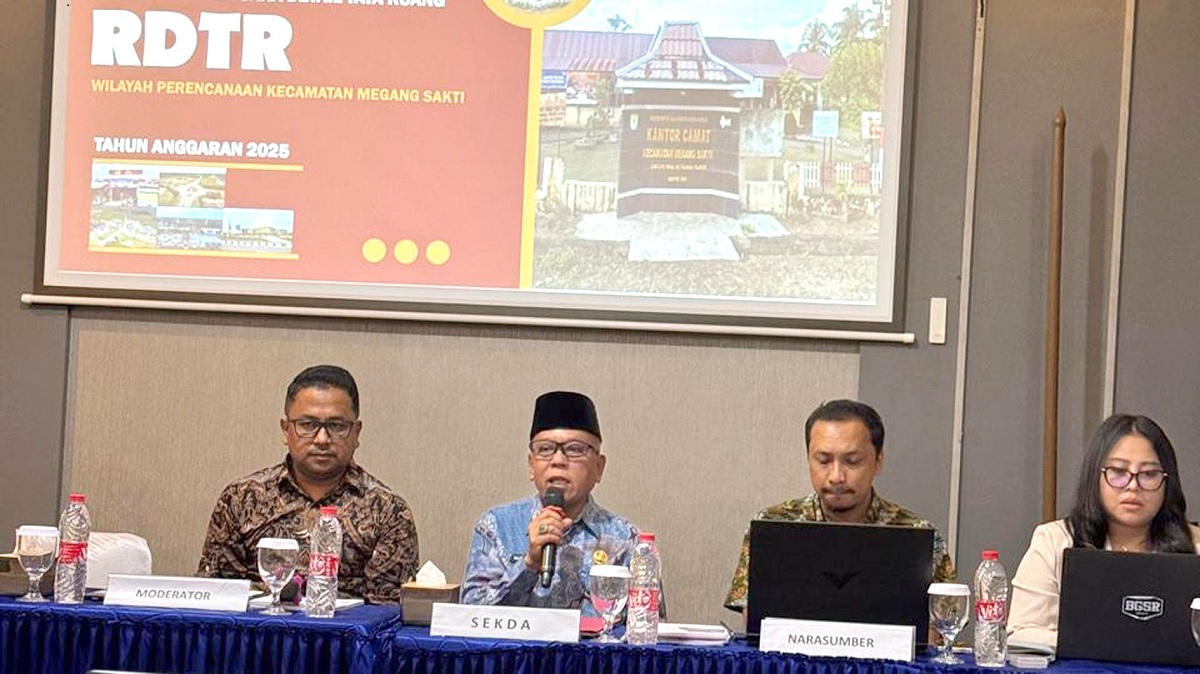 Rapat Pembahasan Laporan Konsultasi Publik I RDTR dan KLHS Kecamatan Megang Sakti