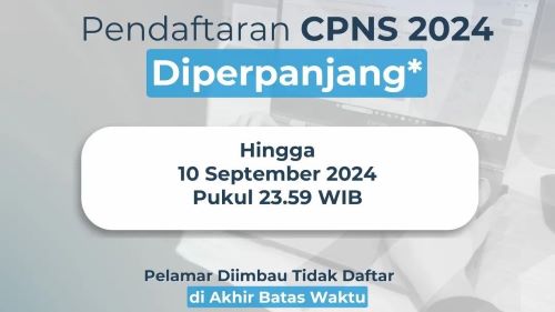 CPNS 2024 Resmi Diperpanjang Imbas E-Meterai, Catat Ini Jadwalnya!