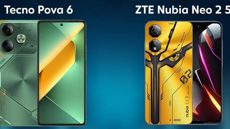 Duel Maut HP Gaming Rp2 Jutaan, HP ZTE Nubia Neo 2 Vs Tecno Pova 6, Mana Lebih Unggul?