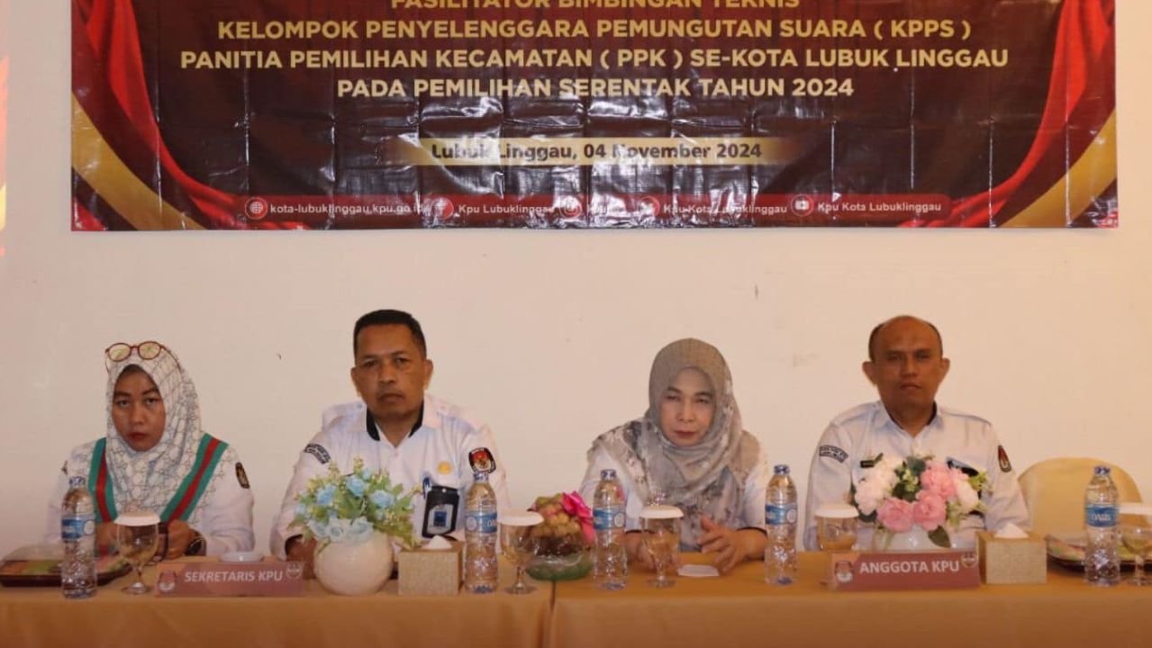 Jelang Pemilihan, KPU Lubuk Linggau Laksanakan Training Of Trainer Bagi PPK