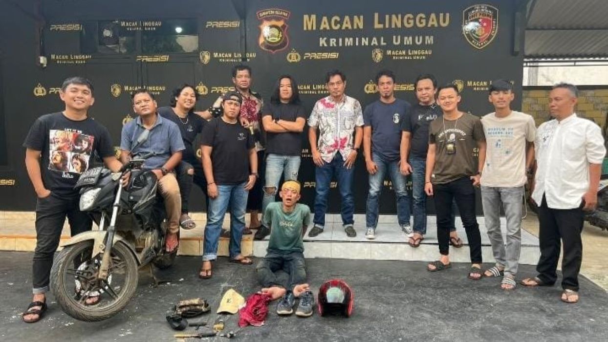 Videonya Viral Ditabrak Tim Macan Linggau, Terlibat 40 Kasus Curamor, Juga Curi Motor Wartawan dan Guru Ngaji