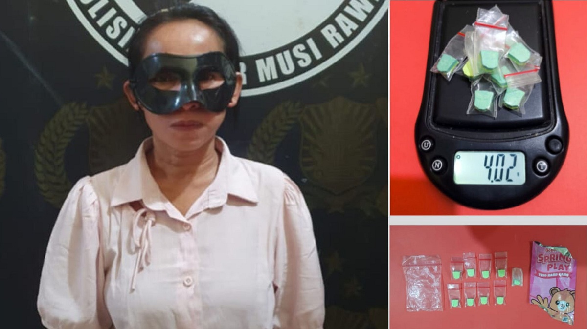 Videonya Beredar, Polisi Terpaksa Keluarkan Tembakan Saat Menangkap IRT di Hajatan Musi Rawas