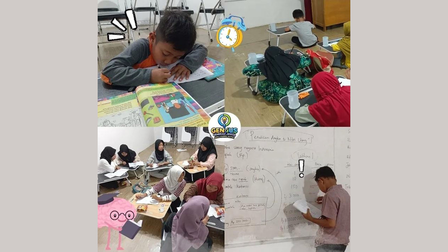 Daftar Bimbel GEN.IUS Tugumulyo Musi Rawas, Miliki 3 Program Unggulan untuk  PAUD – SMP, Ada Promo Spesial