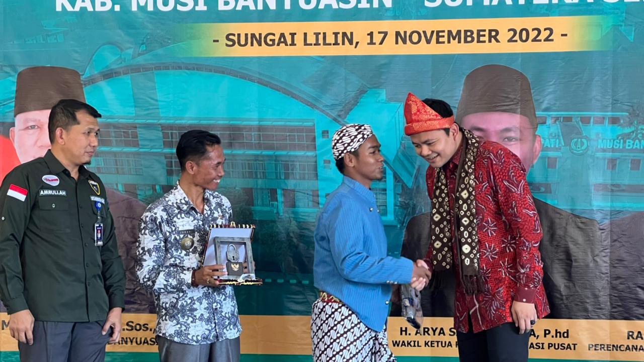 Wakili Sumatera Selatan, Desa Bukit Jaya Masuk 10 Terbaik Apresiasi Desa Tingkat Nasional