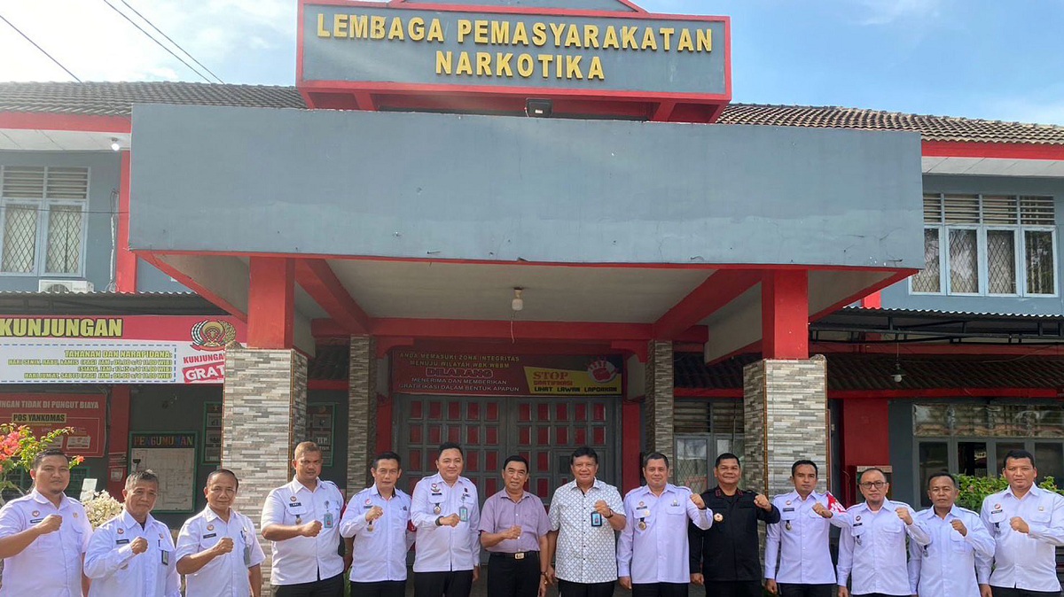 PK Ahli Utama Ditjen Pas, Monev dan Safari Ramadan ke Lapas Narkotika Kelas IIA Muara Beliti