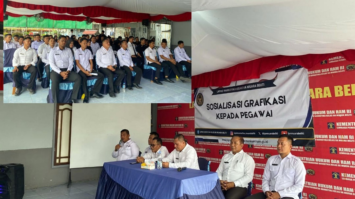 Lapas Narkotika Muara Beliti Gelar Sosialisasi Anti Gratifikasi Kepada Seluruh Pegawai