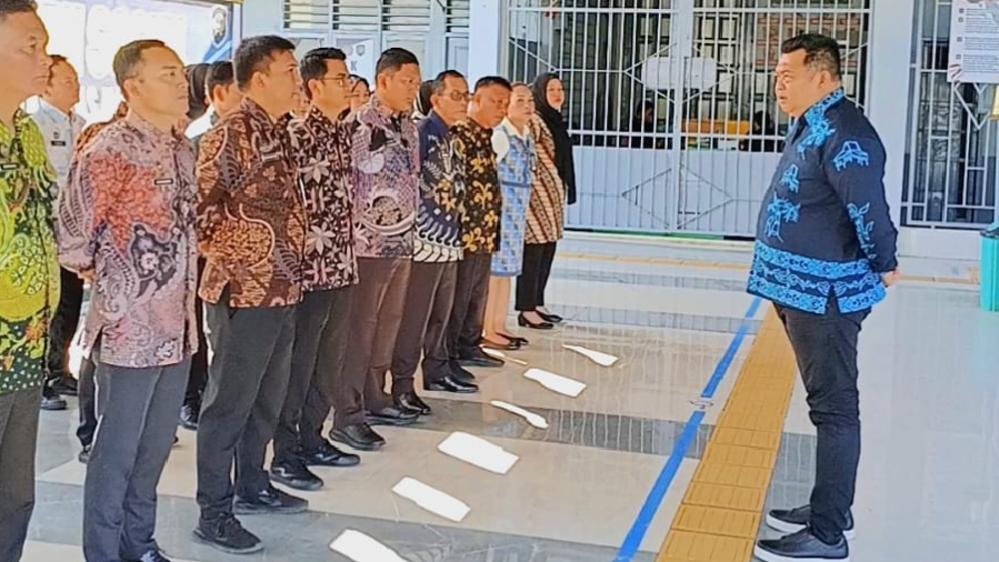 Kalapas Narkotika Muara Beliti Beri Penguatan Semangat dan Disiplin