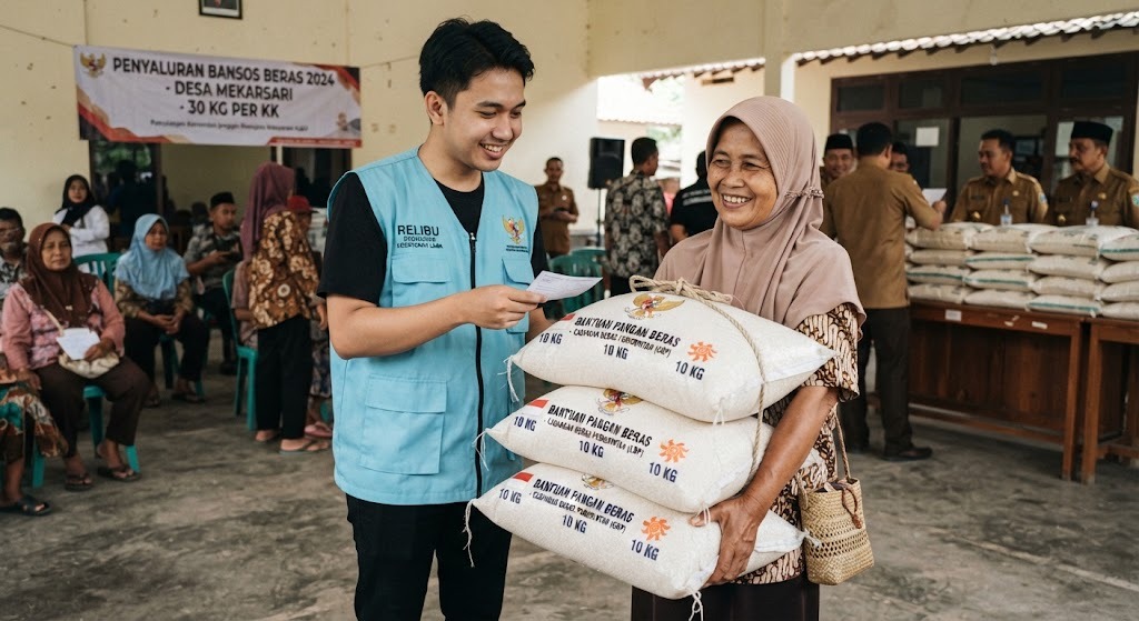 Bansos Beras 2026 Cair! Begini Cara Cek Nama Penerima Lewat HP