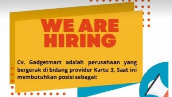 CV Gadgetmart Musi Rawas Buka Lowongan Kerja, Untuk Posisi HRD, Ini Syaratnya