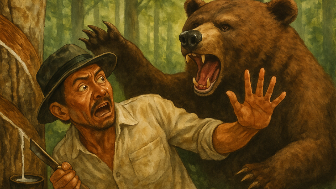 2 Warga Musi Rawas Diserang Beruang, ini 5 Tips Hadapi Beruang Jika Bertemu