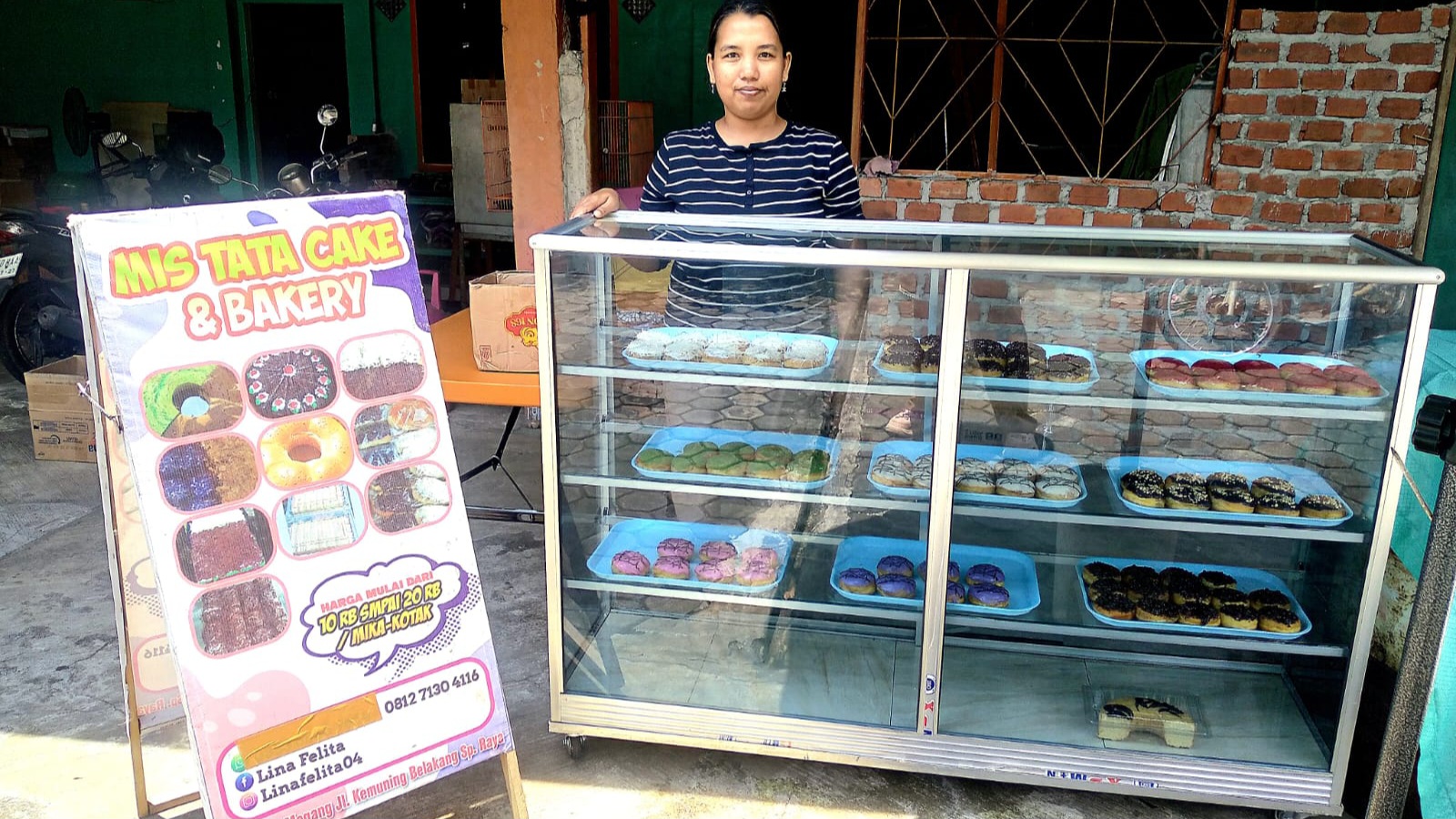 Mis Tata Cake and Bakery Lubuk Linggau Menjual Aneka Kue dan Donat, Harga Mulai Rp2 Ribuan