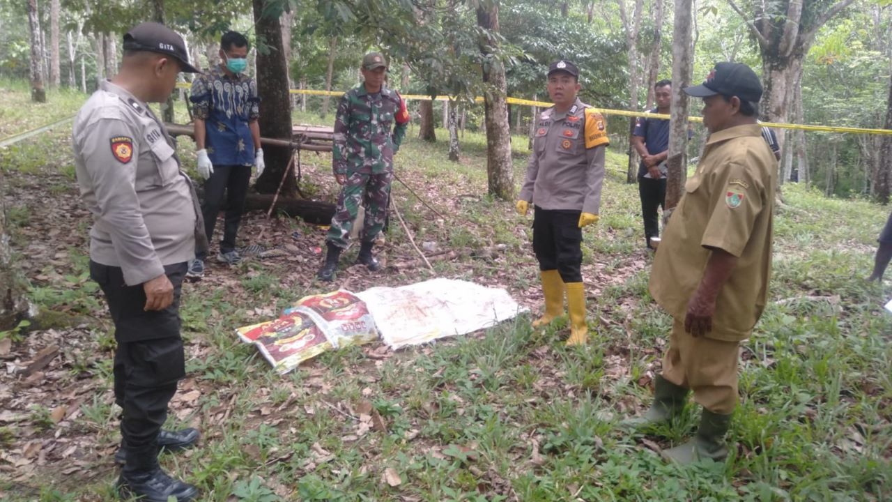 Penemuan Mayat Pria Tak Bercelana di Kebun Karet Jayaloka Mura, ini Penjelasan Kapolsek