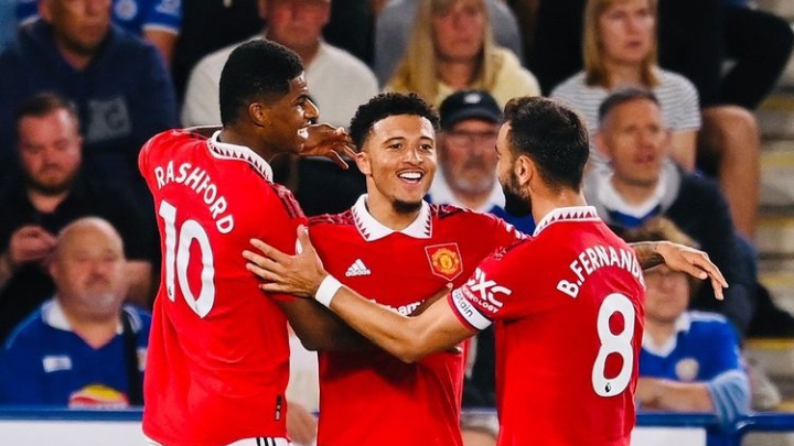 Leicester 0-1 Man United: Setan Merah Tembus Lima Besar