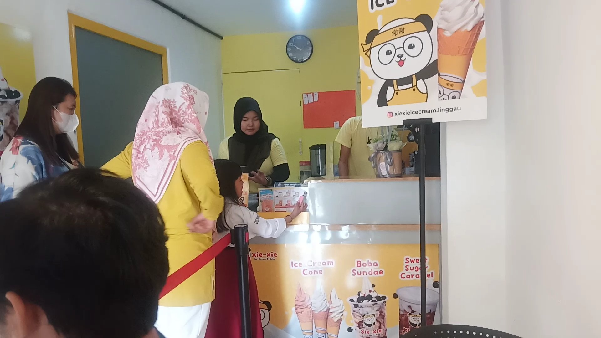 Xie-Xie Ice Cream & Boba Hadir di Lubuklinggau, Buruan Pesan, Karena Cepat Habis Diserbu Pembeli