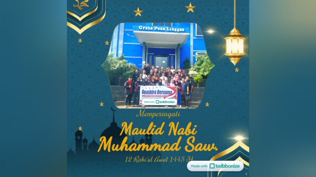 20 Twibbon Maulid Nabi Muhammad 2023, Cocok untuk Status di Media Sosial