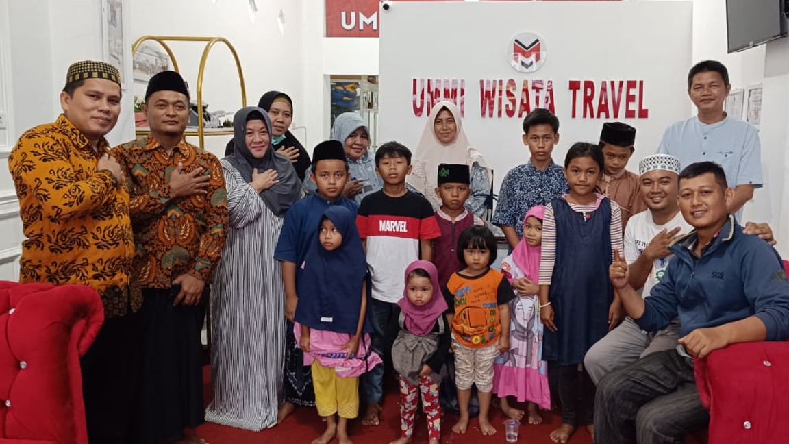 Sambut 10 Muharram 1446 H, Ummi Wisata Travel Undang Anak Yatim Piatu