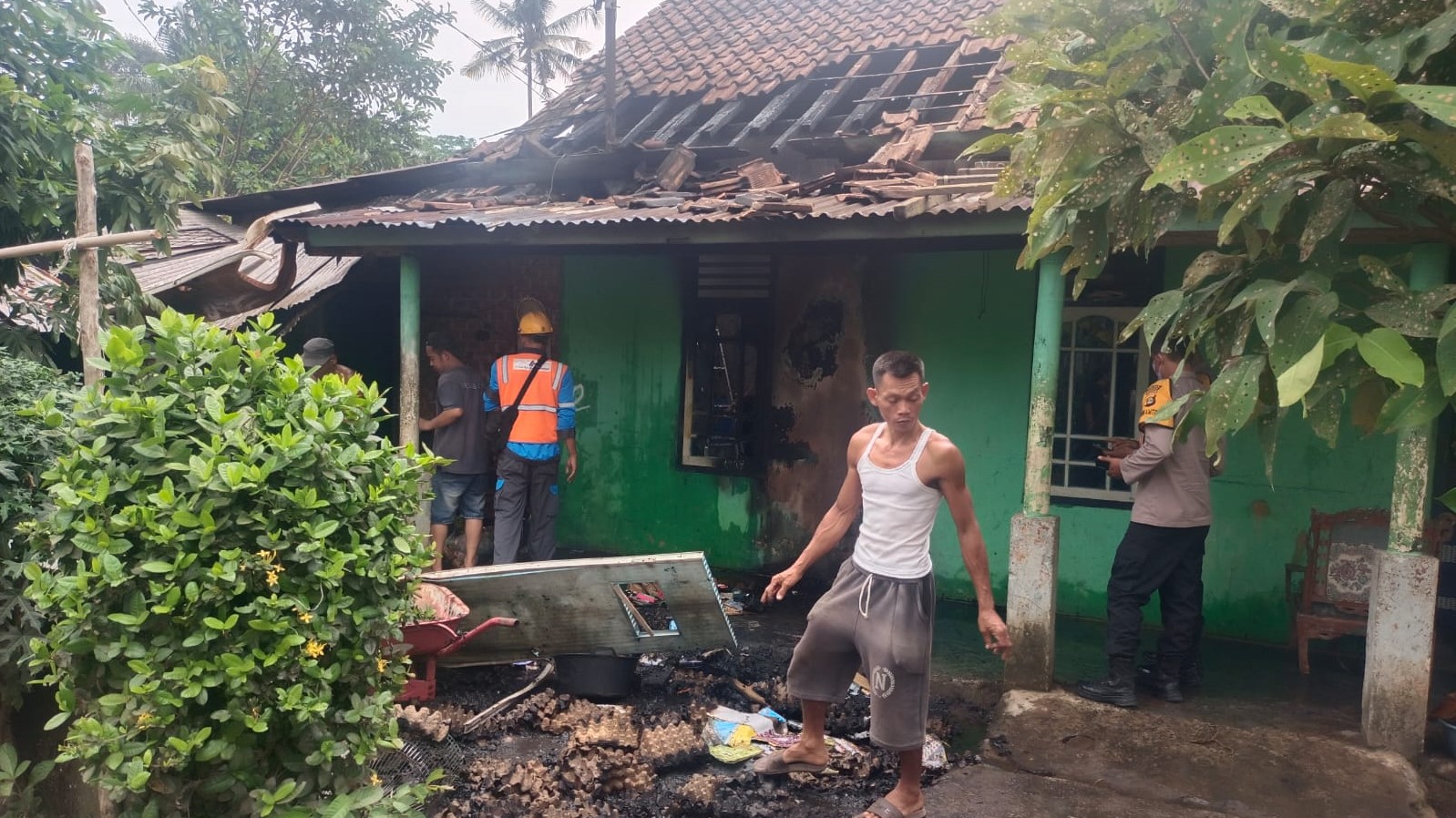 Ditinggal ke Tempat Tetangga 40 Hari Meninggal Dunia, Rumah Pemulung di Lubuklinggau Kebakaran