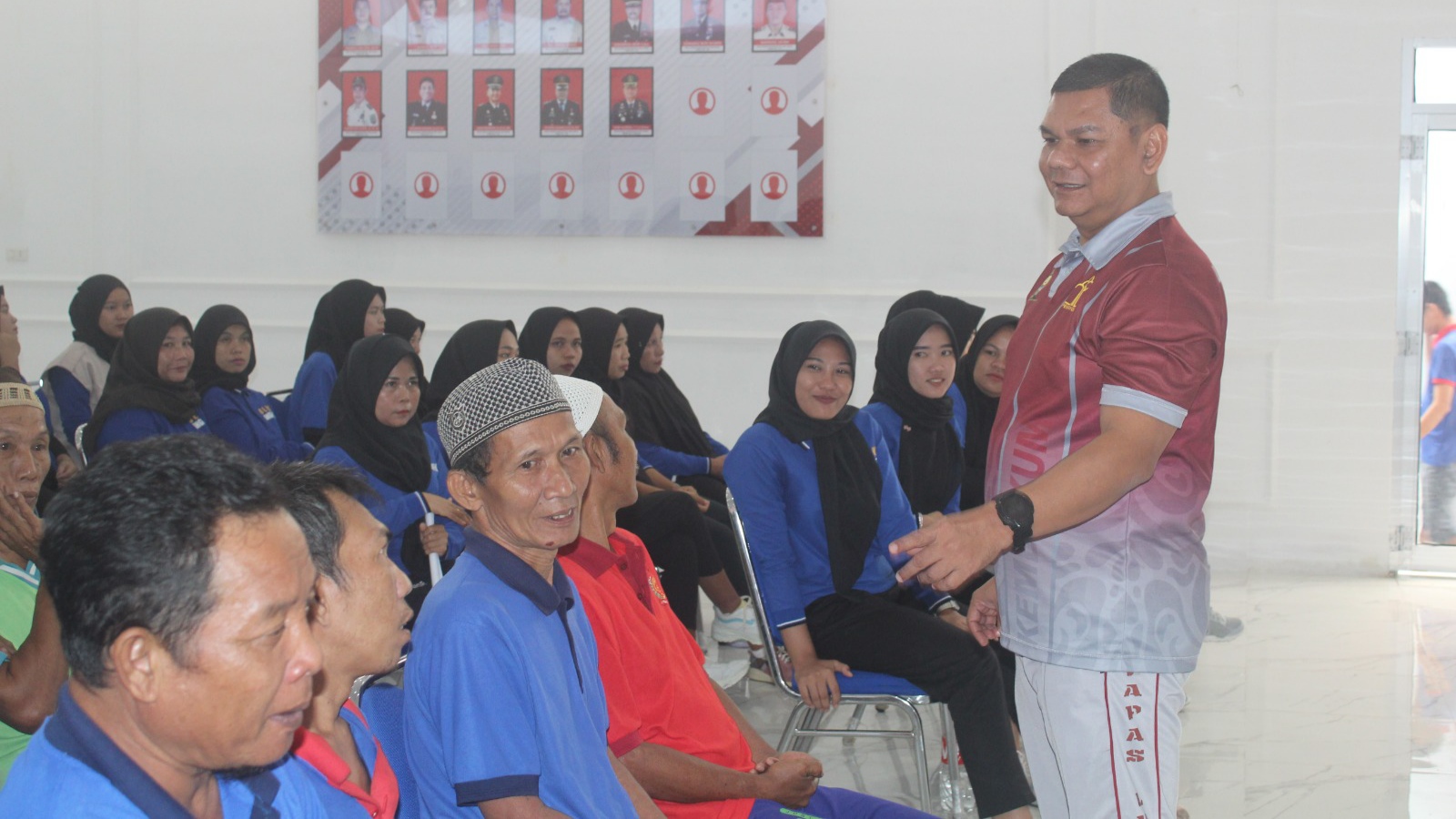 Semarak Hari Pengayoman Ke-79, Lapas Kelas IIA Lubuk Linggau Lakukan Pemeriksaan Kesehatan