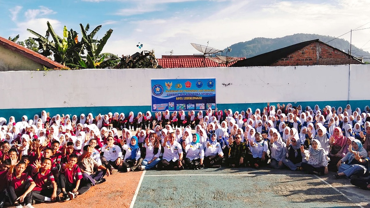 Edukasi Bahaya Narkoba untuk Pelajar: SMKN 2 Lubuk Linggau Gandeng GANN