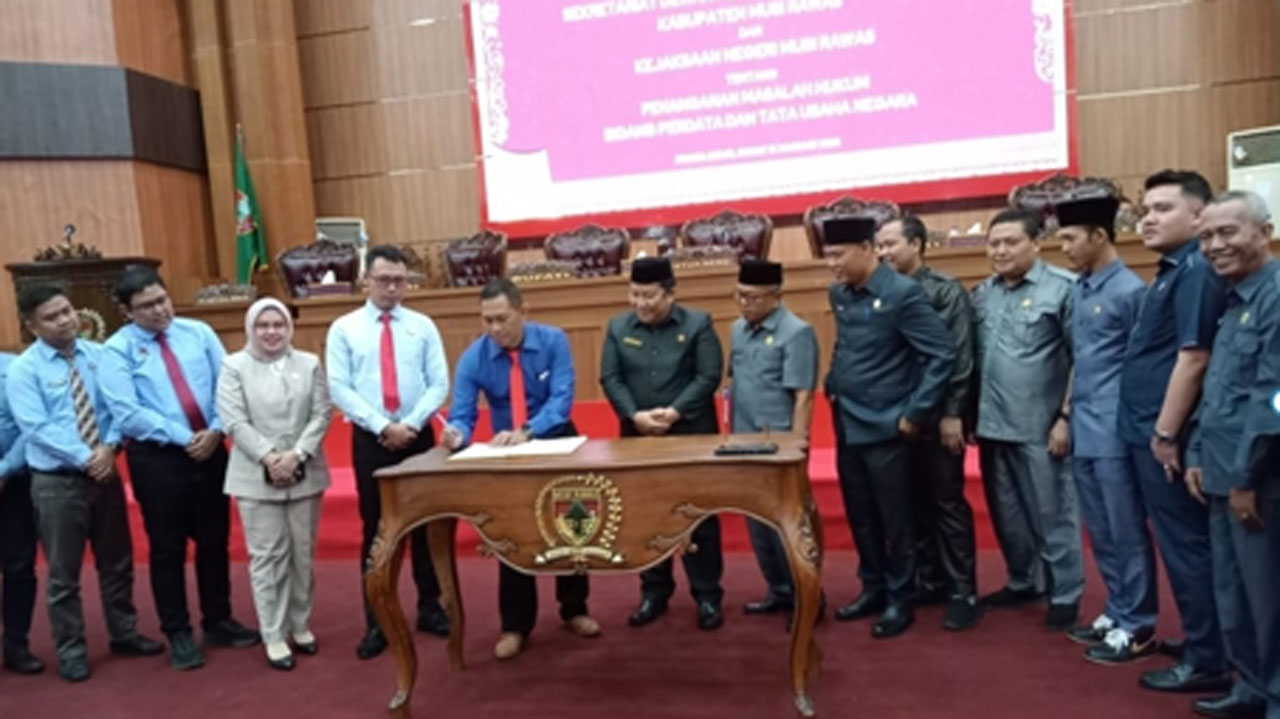 DPRD Musi Rawas MoU Dengan Kejaksaan Negeri, Ini isinya