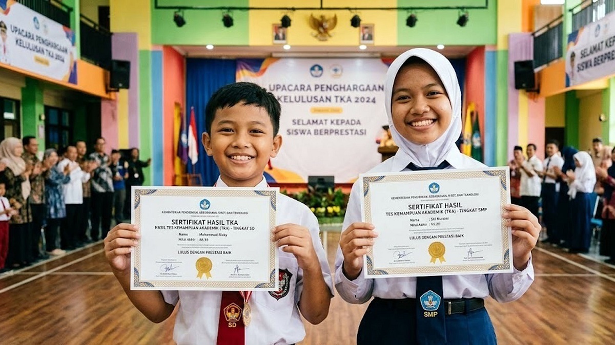 Kapan Sertifikat Hasil TKA SD dan SMP 2026 Terbit? Ini Jadwal dan Cara Unduhnya