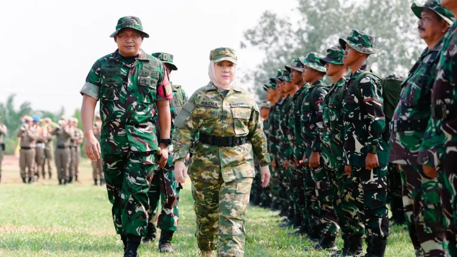 Jadi Irup Pembukaan TMMD di Musi Rawas, Bupati Hj Ratna Machmud: TNI dari Rakyat Mengabdi Untuk Rakyat