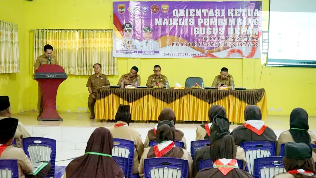 Orientasi Ketua Majelis Pembimbing Gugus Depan Gerakan Pramuka Kwartir Cabang Musi Rawas Resmi Dibuka