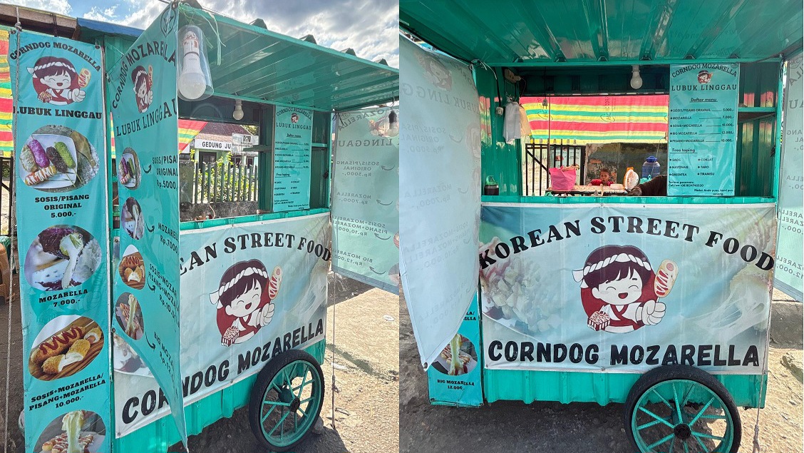 Corndog Mozarella Lubuk Linggau, Menjual Aneka Menu Harga Mulai Rp5 Ribu