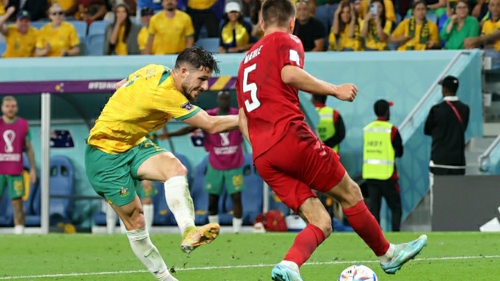 Hasil Australia vs Denmark: Skor 1-0, Socceroos Tantang Argentina