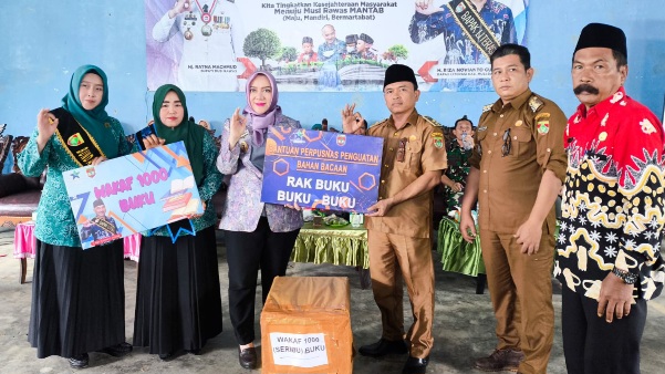 Hadiri Roadshow Bapak Literasi dan Wakaf 1.000 Buku di Purwodadi Musi Rawas, Ini Pesan Bupati Hj Ratna Machmud