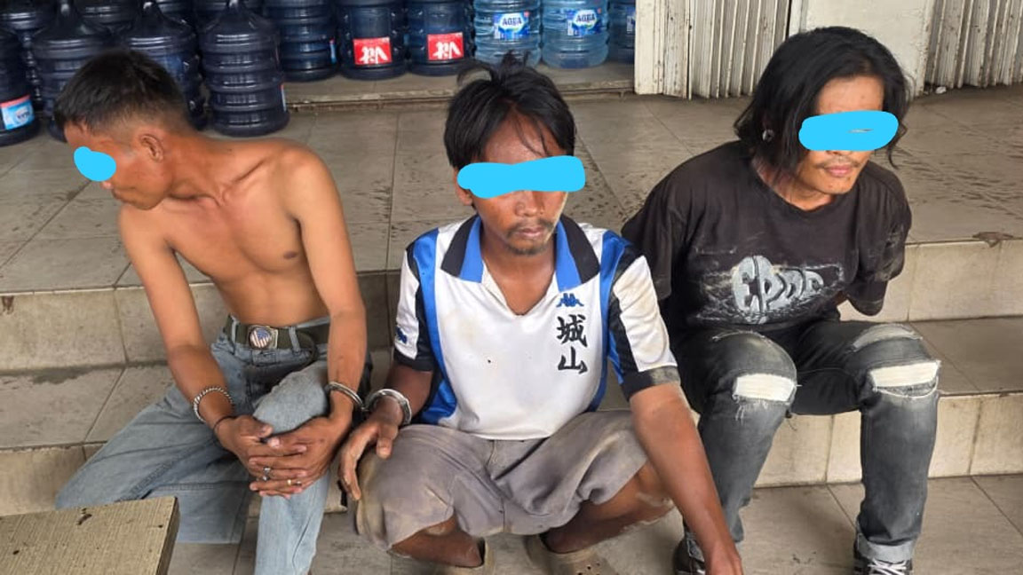 Bikin Resah Pengendara, 3 Pengamen Diamankan di Simpang Macan Lindungan Palembang