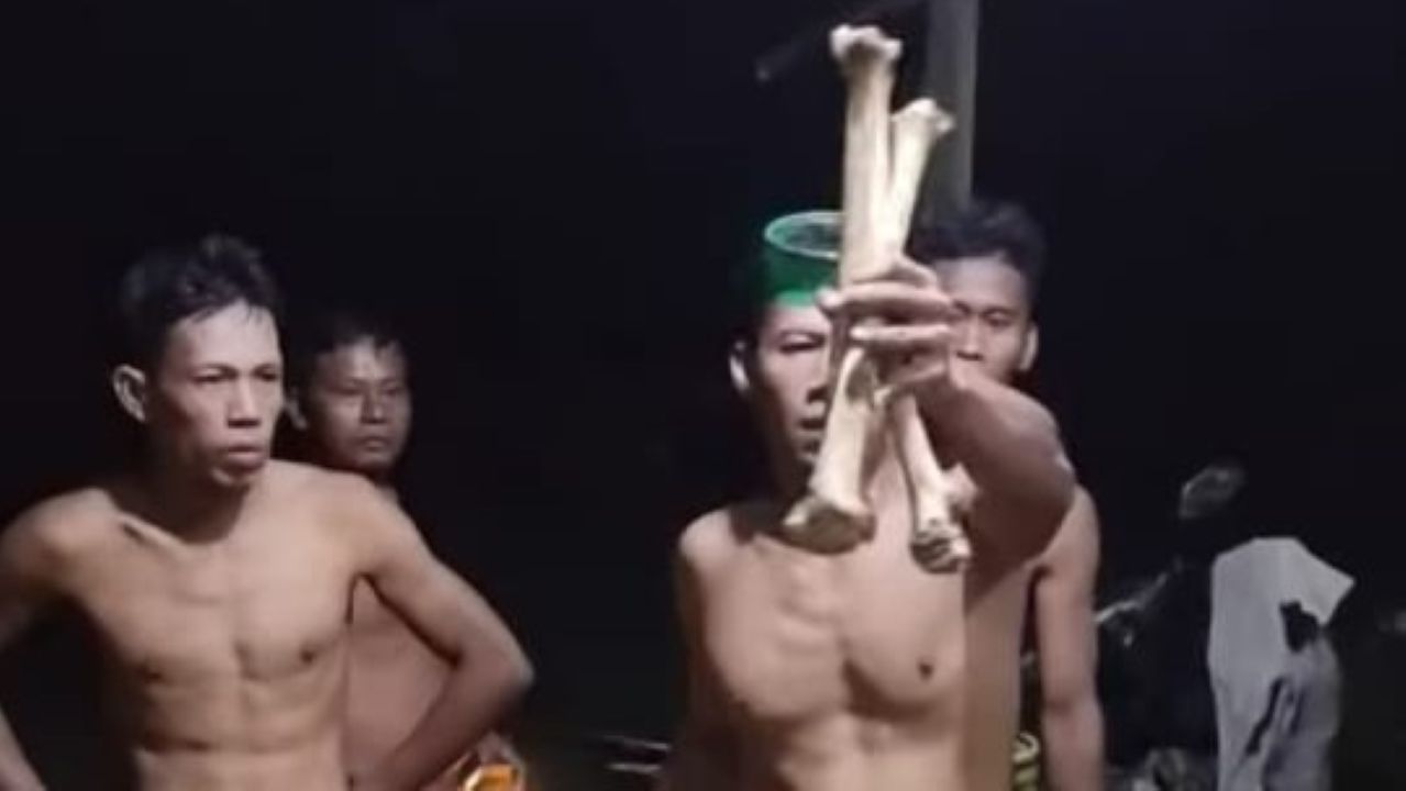 Penyelam Ikan Temukan Tulang Belulang di Sungai Kelingi Remayu Musi Rawas