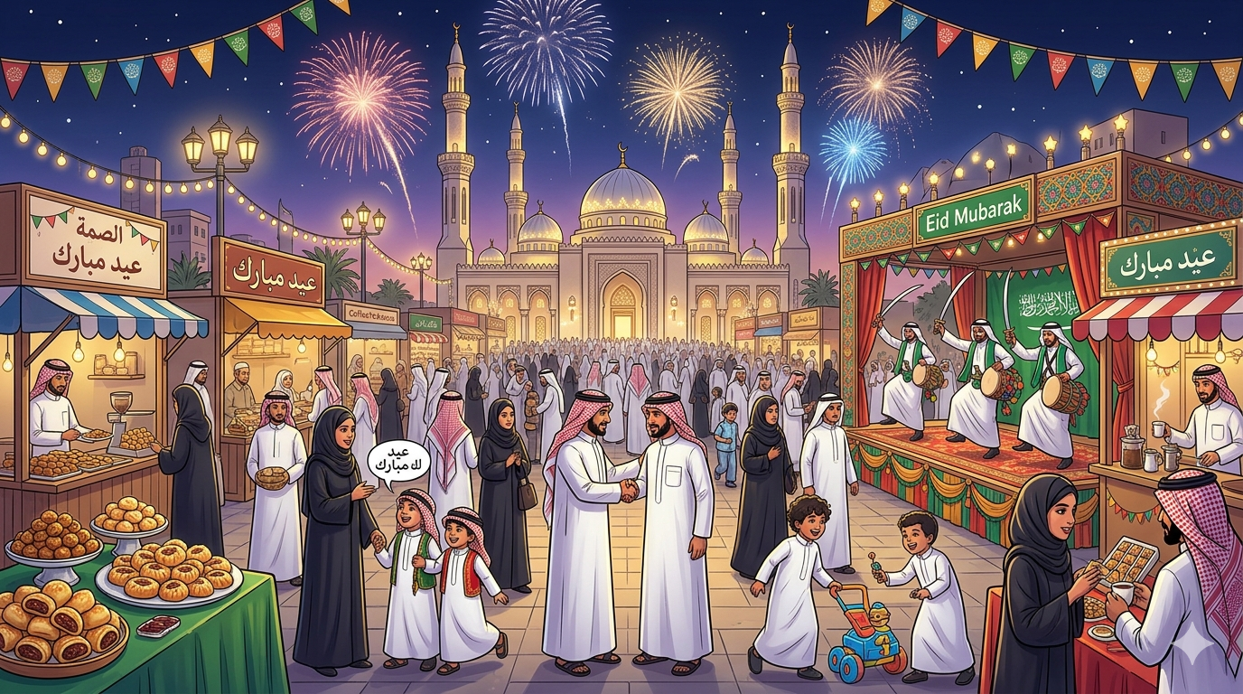 Besok Jumat, Arab Saudi Lebaran Idul Fitri 1447 Hijriah   