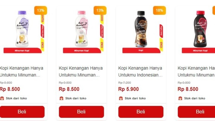 Battle Review Produk Kopi Kenangan Mantan di Indomaret dan Alfamart, Mana yang Lebih Enak