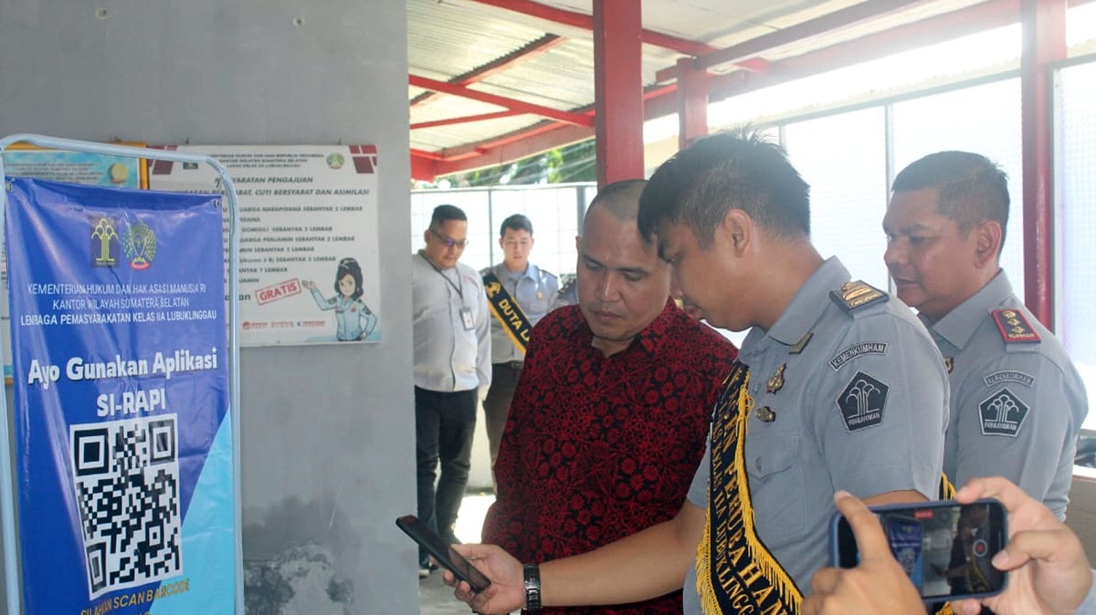 Tim Penilaian Mandiri Kemenkumham RI Lakukan Verifikasi Lapangan Pada Lapas Lubuk Linggau