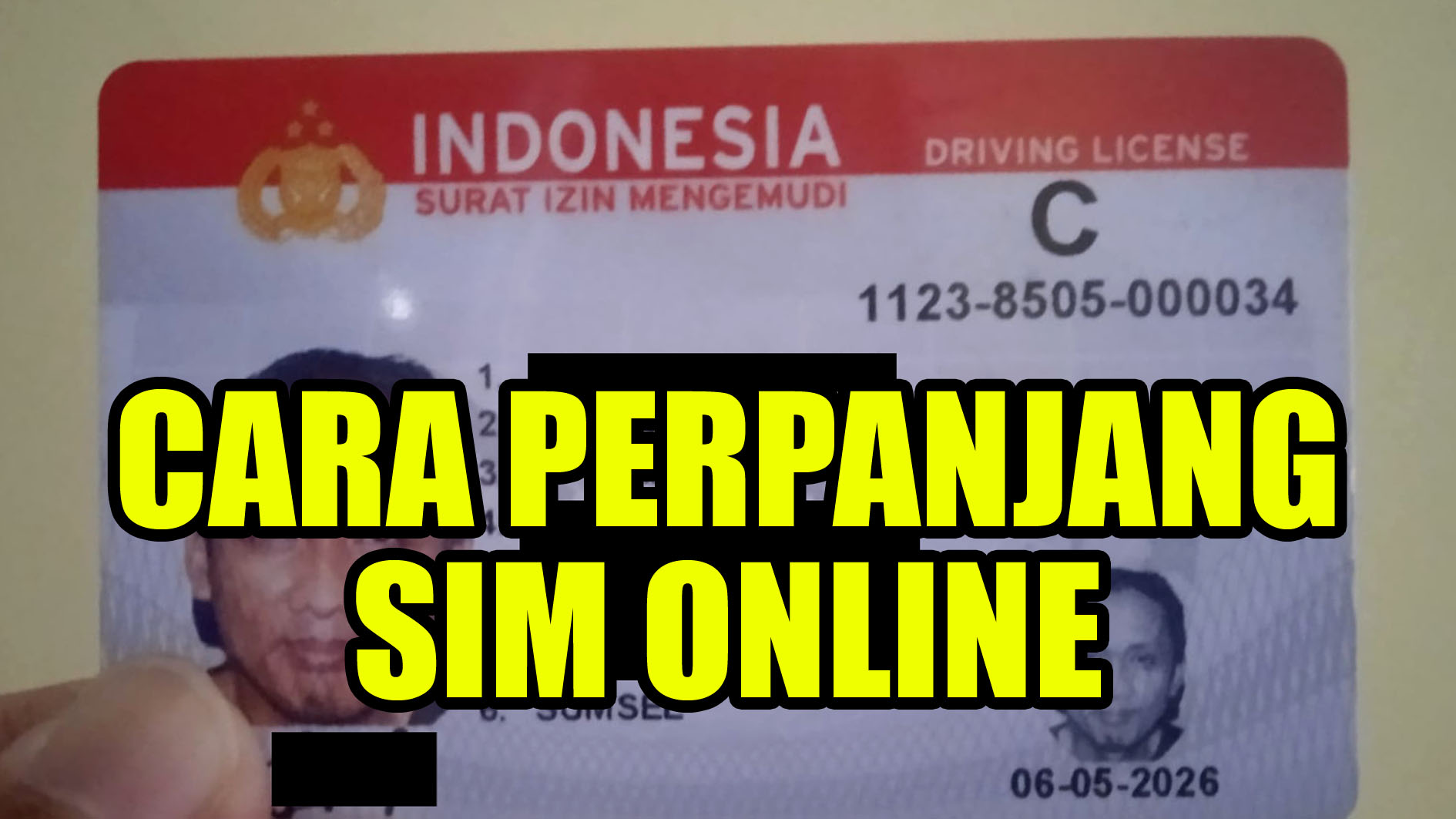 Liburan Bersama Keluarga Tetap Maksimal, Begini Cara Perpanjang SIM Online, Cek di Sini